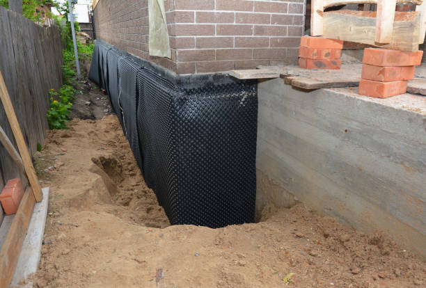 Happy homeowners after waterproofing job in Union City